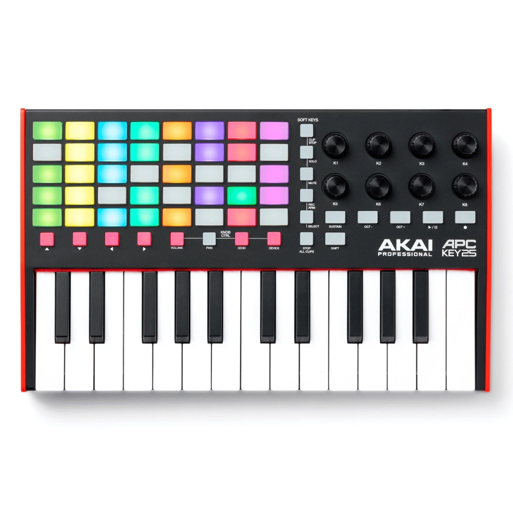 AKAI APCKEY25 MK2 Müzik Prodüksiyonu Klavye Kontrol Cihazı - Thumbnail