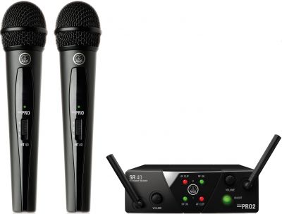 Akg Wms 40 Mini 2 Vokal Wireless Mikrofon Seti