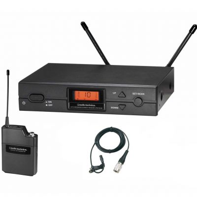 Audio-Technica ATW-2110A/P1 Kardioid Kondenser Yaka / Lavalier Kablosuz Mikrofon