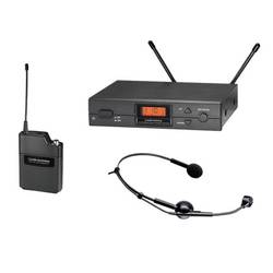 Audio-Technica - Audio Technica ATW-2110B/HC1 Kablosuz Headset Mikrofon
