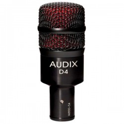 Audix - Audix D4 Dinamik Davul ve Enstrüman Mikrofonu