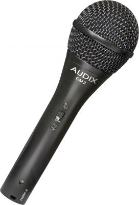 Audix OM2-S Dinamik Vokal Mikrofonu Açma Kapama Anahtarlı