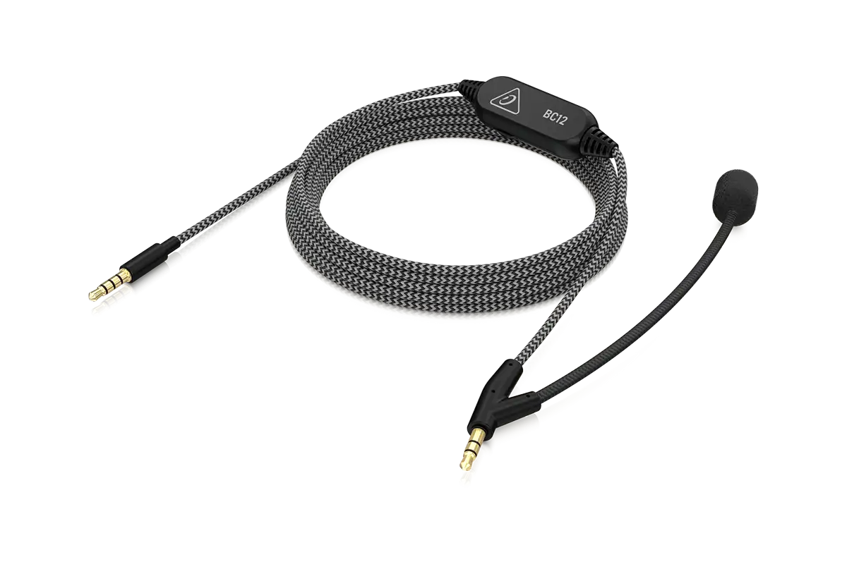 Behringer BC12 Boom Mikrofonlu Premium Kulaklık Kablosu - Thumbnail