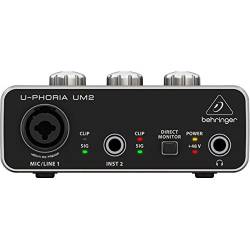 Behringer - Behringer U-Phoria UM2 2 Kanallı USB Ses Kartı