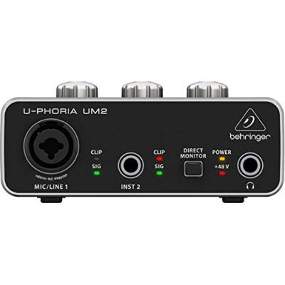 Behringer U-Phoria UM2 2 Kanallı USB Ses Kartı