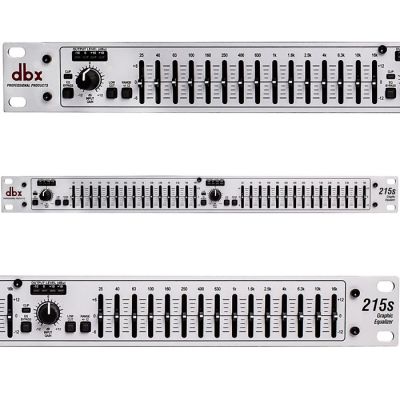 dbx 215 S Çift Kanal 15 Band Equalizer