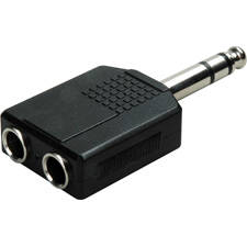 HOSA GPP-359 Kulaklık Çoklayıcı Dual 1/4 TRS IN to 1/4 TRS OUT - Thumbnail