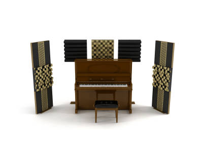 Lava Akustik Piyano Akustik Panel Pro 9'lu Paket