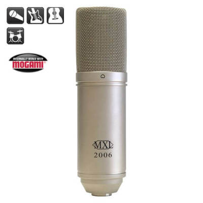 MXL 2006 1 İnç Altın Diyafram Kapasitif Mikrofon