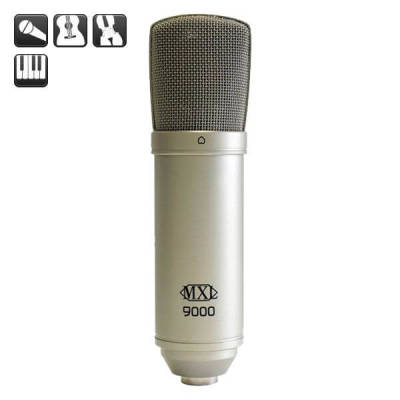 MXL 9000 Kardioid Pattern Altın Diyafram Kapasitif Mikrofon