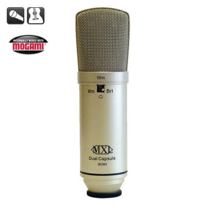 MXL 9090 Anahtarlanabilir İki 25mm Diyaframlı Kapasitif Mikrofon