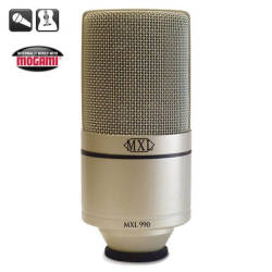 MXL Microphones - MXL 990 - Kardioid Pattern (Shock Mount-Taşıma Çantası Hediyeli)