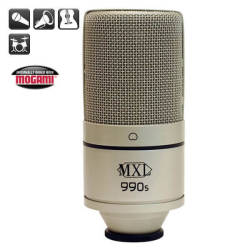 MXL Microphones - MXL 990 S 990 Modelin Bas Kesme ve Pad Anahtarlı Versiyonu