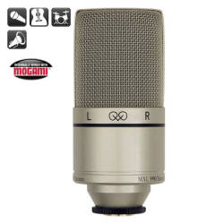 MXL 990 Stereo 90 Derece X/Y Stereo Şekil 990 Mikrofon - Thumbnail