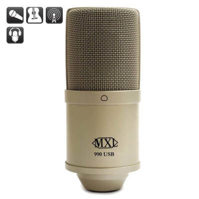 MXL 990 USB Usb Güçlendirilmiş Kapasitif Mikrofon