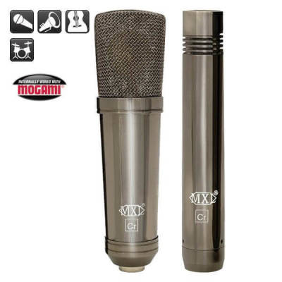 MXL Cr-24 Chrome Vokal & Enstruman Mikrofon Seti