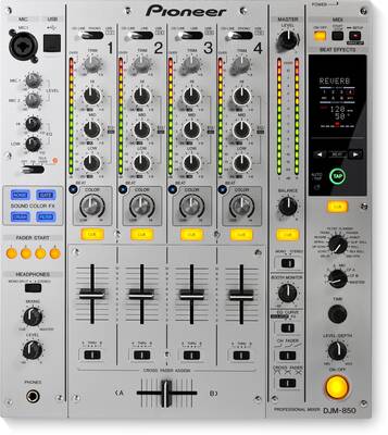 Pioneer DJ DJM-850-S 4 Kanal DJ Mixeri