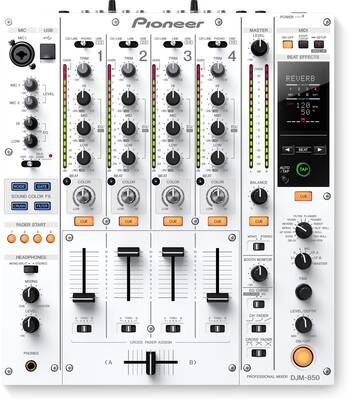 Pioneer DJ DJM-850 W 4 Kanal Dj Mixeri (Beyaz)