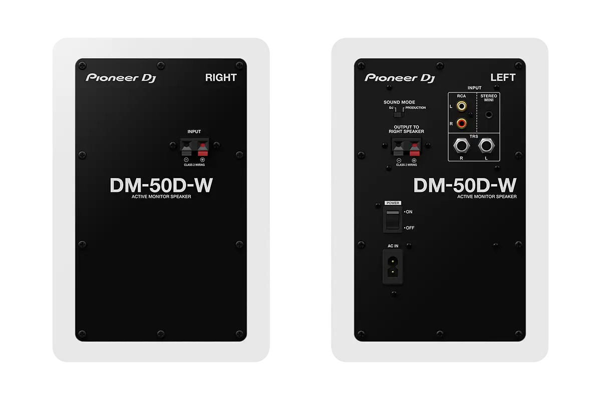Pioneer DJ DM-50D Monitör Hoparlör ÇİFT - Thumbnail