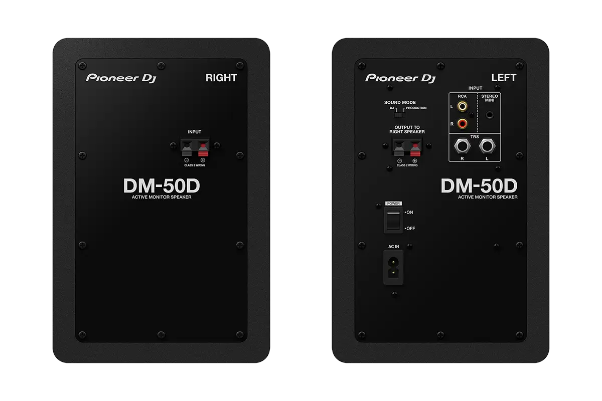 Pioneer DJ DM-50D Monitör Hoparlör ÇİFT - Thumbnail
