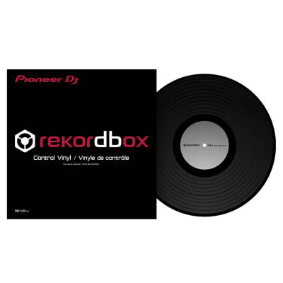 Pioneer DJ RB-VS1-K Rekordbox Tek Control Vinyl (Timecode Plak)