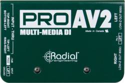 Radial Engineering - ProAV2 Stereo Multimedia D.I Box - Thumbnail