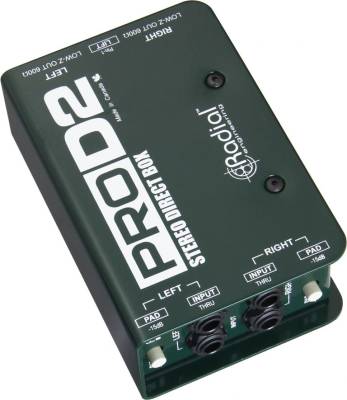Radial Engineering - ProD2 Stereo D.I Box