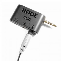 RODE SC6 2 x TRRS giriş / 1 stereo kulaklık çıkış breakout box - Thumbnail