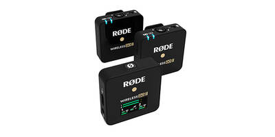 RODE Wireless GO II 2 Kişilik Kablosuz Mikrofon Seti
