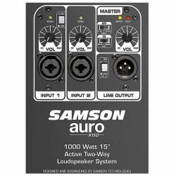 Samson Auro -X15D Profesyonel Power Aktif Kabin Hoparlör - Thumbnail