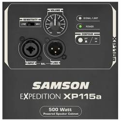 Samson Xp-115A 2 Yollu Aktif Kabin Hoparlör - Thumbnail