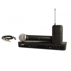 Shure - Shure BLX288E/SM58 Kablosuz İkili EL ve Yaka Mikrofon seti
