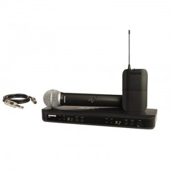 Shure - Shure BLX1288E/W85 Kablosuz İkili EL ve Yaka Mikrofon seti
