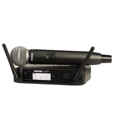 Shure GLXD24E/SM58 Kablosuz SM58 kapsül El Mikrofonu
