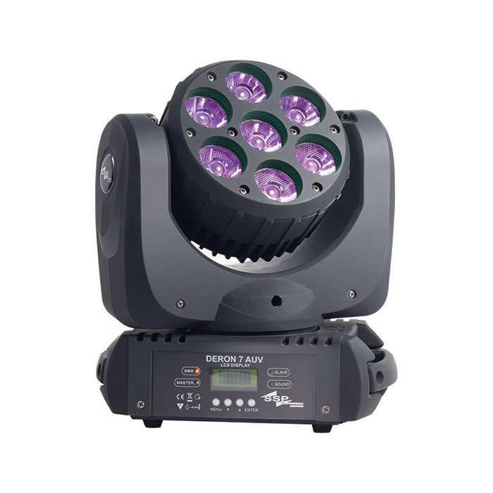 Led moving head wash