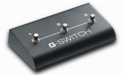 TC Electronic - TC ELECTRONIC G-Switch 3 - G-Sharp için 3 tuşlu pedal