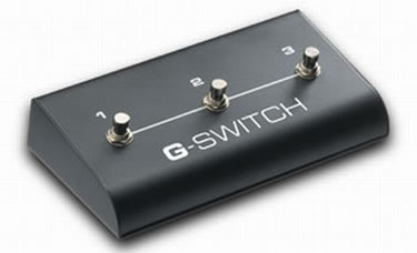 TC ELECTRONIC G-Switch 3 - G-Sharp için 3 tuşlu pedal