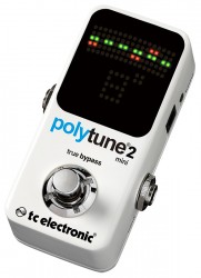 TC Electronic - TC ELECTRONIC PolyTune Mini II - Polyphonic Mini Gitar Tuner