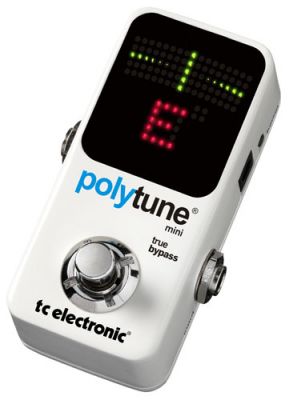 TC ELECTRONIC PolyTune Mini - Polyphonic Mini Gitar Tuner