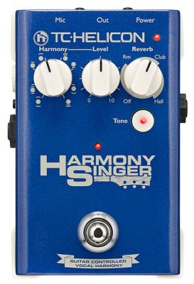 TC HELICON Harmony Singer - Gitar kontrollü Harmony, Reverb ve Ton pedalı