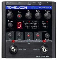 TC Helicon - TC HELICON VoiceTone Create XT - HardTune / Reverb / Delay ve Voice Modelling Pedal
