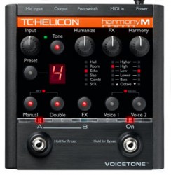 TC Helicon - TC HELICON VoiceTone Harmony M Keyboard için Vokal Harmony ve Efekt Pedalı