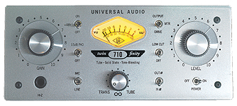 UNIVERSAL AUDIO 710 Twin-Finity - Tube / FET Preamp / DI Box